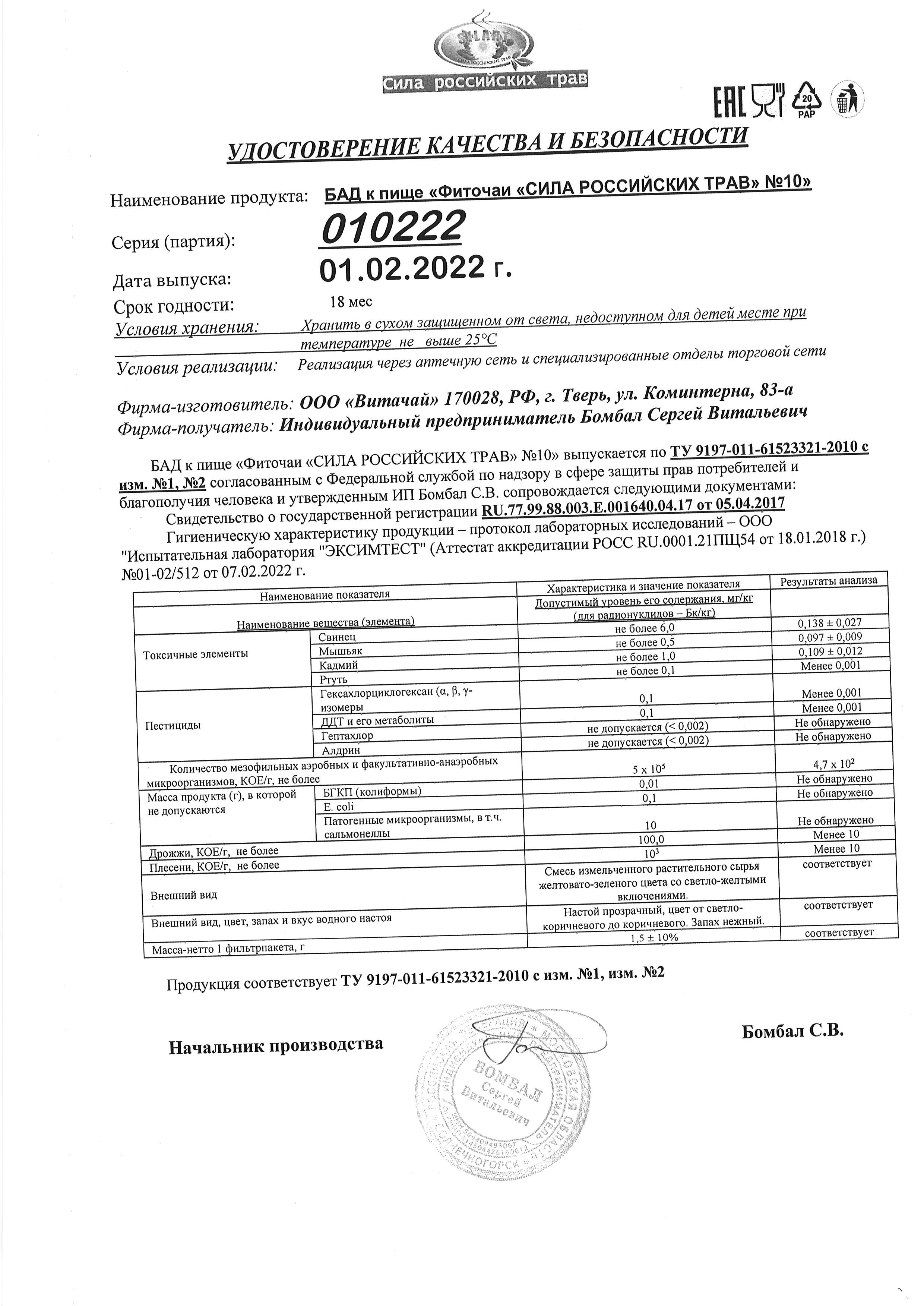 Паспорт №022022